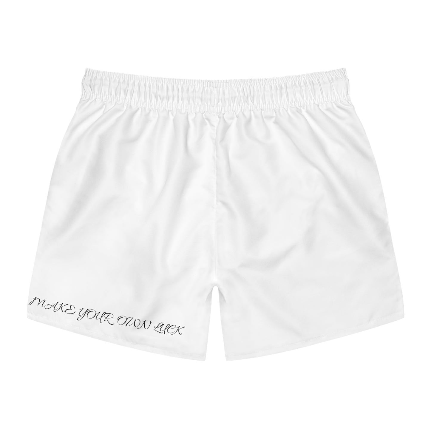 NJCK Swim Trunks | White